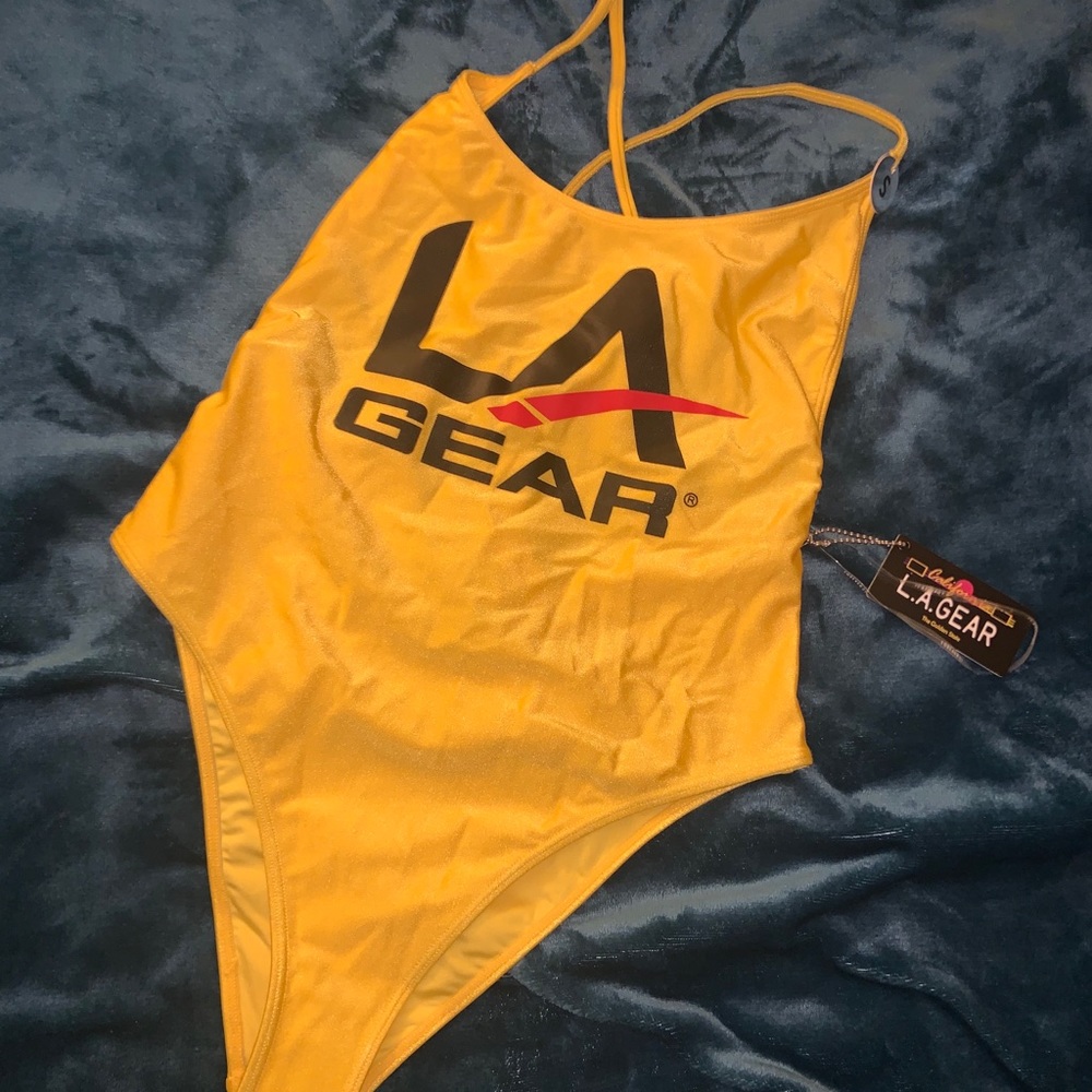 LA Gear Yellow swimsuit
